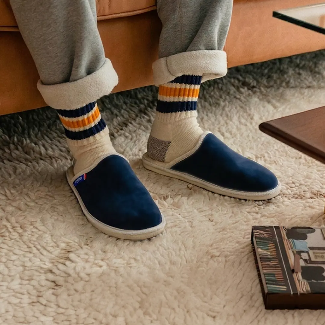 Photo produit portee Mule Torgnole Mules "La Torgnole" couleur noire mise en situation